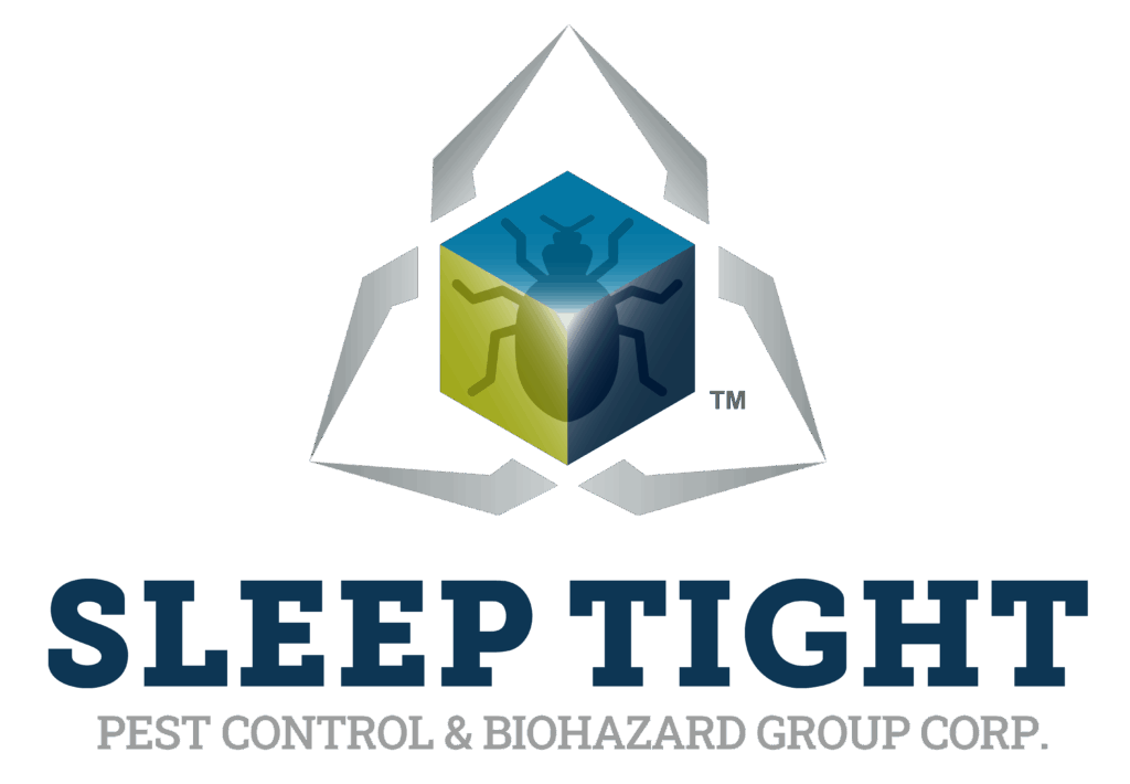 Sleep Tight Group Corp. logo – Licensed pest control and biohazard remediation company